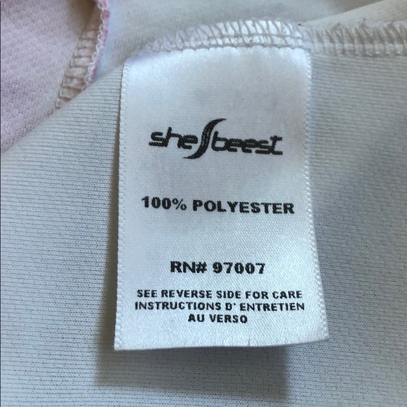 SHEBEEST pink cycling top - Medium - Picture 9 of 10
